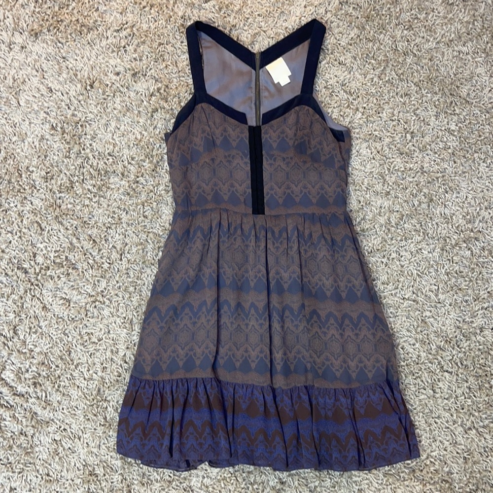 LINE & DOT 100% SILK DRESS Size S